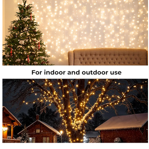 Holiday Essence 300 Clear Incandescent Christmas Lights Green Wire