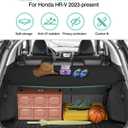 Powerty Cargo Cover for 2023-2025 Honda HRV HR-V, Trunk Cover Privacy Screen Rear Cover Cargo Security Shade for HRV Accessories