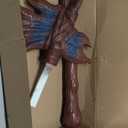 CoserWorld PU Foam Battle Fake Axe, Latex Glove Great for LARP Cosplay Halloween