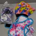 wegreeco Dog Diapers Female (3 Pack), Highly Absorbent Puppy Doggie Dog Diapers for Female Dogs Period, Washable Doggy Diapers for Dogs in Heat, Size (Colorful, Medium)