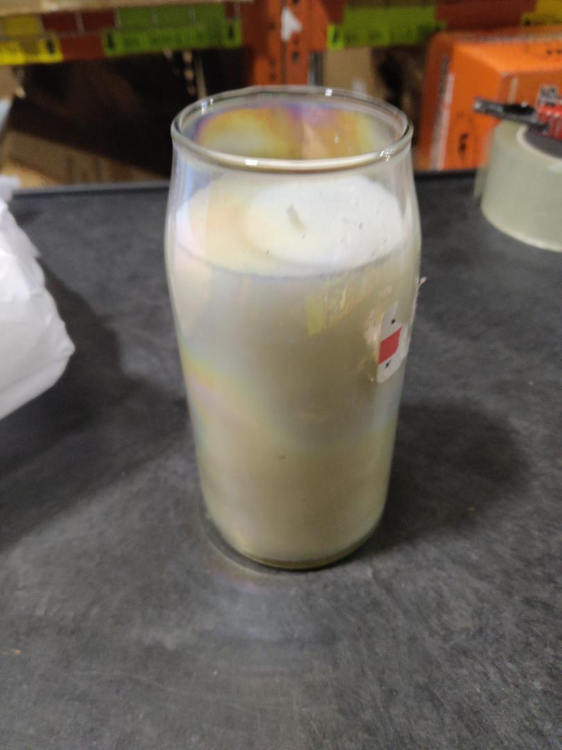 Prayer Candles, 1 Pack - 6" Tall Pillar Candles for Religious, Memorial, Party Decor, Vigil and Emergency Use - Vegetable Oil Wax in Plastic Jar Container