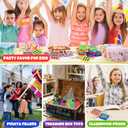 GOLDGE 36PCS Mini Tic Tac Toe Game Party Favors Goodie Bags Stuffers for Kids 8-12 Tic Tac Toe keychain Bulk Mini Games for Travel Classroom Treasure Box Carnival Prizes Birthday Easter Pinata Filler