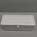 Power Strip Cover Box - Effectively Baby Proofs Power Strip with Patented Dual Lock. Convenient Side Openings for Cords & Cables. Protects Small Hands & Fingers