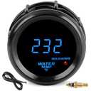 2inch 52mm Water Temp Temperature Gauge 104-302 Fahrenheit DC12V with Temp Sensor NPT 1/8 for Boat Marine Car Truck Vehicle Automotive