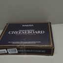 Large Charcuterie Boards Set: Bamboo Cheese Board and Knife Set- Unique for Mom 10 Entertaining Accessories, Wedding Gifts for Couple, House Warming New Home , Magentic Holder Cheeseboard