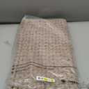 LUMI Luxury Bathroom Rug, Ultra Soft Quick Dry Bath Mat, Non-Slip Absorbent Thick Chenille Bath Rug, Cozy Braid Design Floor Mat for Bathtub, Sink, Laundry, Bedroom, Beige, 24"x36"