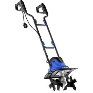 Westinghouse 14-Inch, 10 Amp Corded Electric Tiller Cultivator for Gardening, with 4 Steel Blades