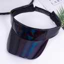 Marrywindix 1 Piece of Sport Wear Athletic Visor Sun Sports Visor Hat Laser Visor Adjustable Cap for Women and Men (One Size)