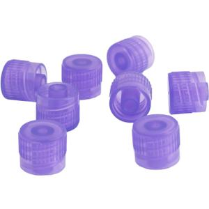 Glasseam Glass Tapered Candlestick Holders: 12 Pcs Ribbed Purple Candle Sticks Holder Decor Modern Fluted Taper Candle Holders Set for Table Centerpiece Purple Wedding Decor Valentine Dinner Parties
