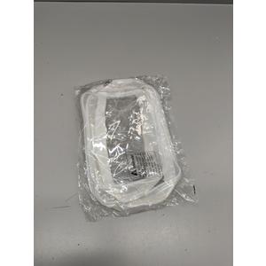 2 Transparent Plastic Pouches