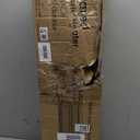 Outdoor Electric Patio Heater, 27-inch Infrared Tower Heater with 1200W Instant Heating, IPX5 Waterproof, Tip-Over & Overheat Protection, Space Heater for Patio Garage Workshop Indoor & Outdoor Use (27" - Onyx Black)