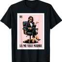 Funny Mexican Chingona Design La Me Vale Madre T Shirt, Size Medium