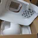 PetSnowy Self-Cleaning Automatic Cat Litter Box with Odor Control TiO2 System, Robot Litter Box with Auto-Packing, App Control, Large Cats & Multiple Cats (2026 Premium Version) (Cream)