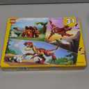 LEGO Creator 3 in 1 Fierce Dinosaur Building Toy for Boys & Girls, Ages 8+ - Gift for Birthdays - Kids Build 1 of 3 Prehistoric Animal Figures - 31379