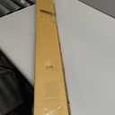 DEZ FURNISHINGS Cordless 1" Light Filtering Pleated Shade, Fabric, 43.5"W x 64"H, White