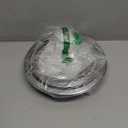 Chrome Range Drip Pans compatible with GE, Hotpoint and Kenmore Electric Stove - Replacement for WB31T10010, WB31T10011 (4 Pack, 2pcs 6" and 2pcs 8")