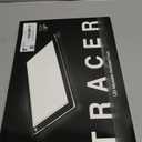 LitEnergy A4 LED Copy Board Light Tracing Box, Adjustable USB Power Artcraft LED Trace Light Pad for Tattoo Transferring, Drawing, Sketching, Animation, Stenciling, Diamond Art Painting Accessories (BLACK)