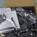 For harley davidson Sportster Air Cleaner filter street road glide M8 softail dyna 103 107 air intake Road King touring (OPS Black - Gray -Black spike, Model D : Softail 18up, Touring M8 17up)