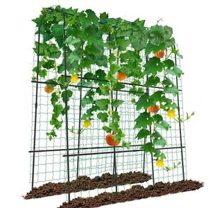 UrGROWA 71'' L x 16'' W x 71'' H Large Tall Grape Vine Support Arch Arbor Trellis Plastic-Coated Metal Garden Arch Trellis for Climbing Plants Vine Yard Outdoor Patio Lawn Yard Garden Decoration