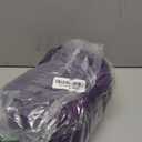 Linecooo Deep Purple Fleece Throw Blanket 50”×60” for Couch Sofa Bed, Super Soft Cozy Plush Microfiber Flannel Blanket with 3D Checkered Design Lightweight for Adults, Woman, Girls