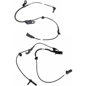 TRQ Front ABS Wheel Speed Sensor Set Compatible with 2011-2017 Lexus CT200h 2010-2015 Toyota Prius 2013 Prius C