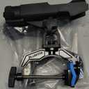 PLUSINNO 1/2/4 Pack Fishing Rod Holders for Boat, Fishing Rod Holder with Enlarge Clamp, Innovative Dual-V Shaped Design, Fit Round/Square Tube Boat Fishing, Fishing Gear, Fishing Gifts for Men