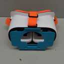 DEVASO Upgraded VR Headset for Nintendo Switch & Switch OLED Model, Switch Virtual Reality Glasses with Adjustable HD Lenses and Comfortable Head Strap, Labo VR Kit Accessories, Cool Stuff for Boys (Orange&White)