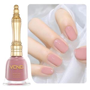 Sheer Nude Purple Nail Polish, Light Purple Jelly nail polish 0.35 fl. oz - 10.5 ml, No UV Lamp Needed, Quick-Dry and Long-Lasting, Chip-Resistant and Odorless, Home DIY, Nail Polish Gift