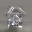 4-Pack Empty Lipstick Palette - 4 Grid Clear Empty Makeup Palette Cases - Highlighters Sample DIY Eyeshadow Powder Blush Lipstick Boxes - Travel Eye Shadow Dispensing Storage Container