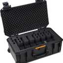 Pelican Vault Pistol Case (Custom Case Pre-Cut Foam) (Black)