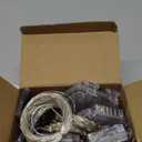 Curyidy 4th of July Decorations Lights, Red White Blue Fairy Lights 2 Pack 100LED String Lights Remote Control Patriotic Lights for Independence Memorial Day Decorations