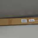 No Drill Blackout Cellular Shades for French Doors, 1 Pack, 26"x70", White