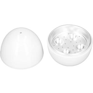 Microwave Egg Cooker, 4 Eggs Capacity Microwave Egg Boiler Steamer for Hard Boiled Eggs