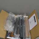 6-Tier Bookshelf with Drawer,Narrow Bookshelves Organizer,Floor Standing Ladder Shelf,Tall Bookcase for Small Space,Book shelf with Storage for Living Room, Bedroom, Office, Study Rustic Brown HBC505R