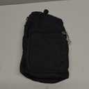 Water Bottle Carrier Bag with Strap, Water Bottle Purse with Phone Pocket 40oz for Walking Hiking (Black)