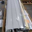 DWVO 8x6ft Metal Outdoor Storage Shed, Waterproof Tool Shed Heavy-Duty Storage Unit with Lockable Door and Vents, Ideal for Bicycles, Tools, Lawnmowers, Backyards, Patios, Lawns - White