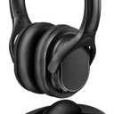 iLive Electronics Radio Frequency Wireless Headphones with Transmitter/Charging Dock, Black (IAHRF79B)