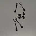 MFi Certified USB C to Lightning Adapter 4-Pack, 27W Fast Charging & Data Sync, Lightning to USB Type C Cable Adapter Compatible with iPhone 14/13/12/Pro/Max, iPad, AirPods, with Anti-Loss Lanyard