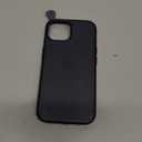 SHIELDON Genuine Leather Case for iPhone 15 2023, Magnetic Wireless Charging Slim Non-Slip Anti-Scratch Shock-Absorbent Phone Case Cover with Metal Buttons Compatible with iPhone 15 6.1" - Navy Blue