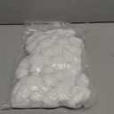 Tegeme 12 Pcs Winter Snowball Garland 6.5 Feet White Pom Pom String Garland Winter Party Wonderland Decoration Snow Ball Hanging Banner White Snowball Decor for Ceiling Tree Holiday Party Wall Home