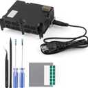 for Xbox Series S Power Supply Replacement for Xbox Series S Internal Power Supply Source with AC Adapter Console Accessories Parts with Power Cable Fixing Repair Tools, Black