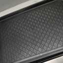 All-Weather Indoor/Outdoor Mat for Boots - Weather-Resistant Hard Plastic Shoe and Boot Tray with Raised Edge by Stalwart (Black, MEDIUM)