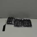 Syhood 18 Pcs Satin Rollers for Black Hair Foam Sponge Rollers Black Satin Wrapped Hair Curlers for Hairdressing Styling(1.42 Inch)