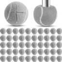 250 Pcs Precut Tennis Balls for Chairs Tennis Ball Chairs Foot Covers Tennis Balls for Furniture Leg for Classroom Floor Protection Chair Desk Legs Coverings