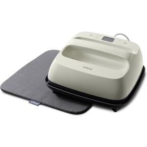 Cricut EasyPress 2 (SE) 9 in x 9 in Heat Press + Cricut EasyPress Mat, 12 in x 12 in - Heat Transfer Machine for T-Shirts, Tote Bags, Baby Clothes, Decor, & More - Easy to Use - Taupe