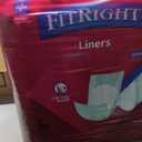 FitRight Plus Liners, Heavy Absorbency, 13 x 30, 4 packs of 20 (80 total)