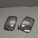 2PCS Forklift Rear View Mirrors 9 Inch Wide View Tractor Mirror Improve Safety in Warehouse Operations Convex Mirror for Truck, Lorry, Excavator, Side View Mirrors (Dark Grey)