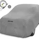 Motor Trend 4-Layer 4-Season Auto (Waterproof Outdoor UV Protection for Heavy Duty Use Full Car Cover for Vans, Suvs, Crossovers up to 210")
