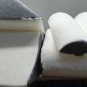 Wedge Pillow Set for After Surgery, 5 PCS Bed Wedge Pillow for Sleeping, Memory Foam Orthopedic Back Pillow for Pain Relief and Acid Reflux, Adjustable Post Surgery Pillow Grey
