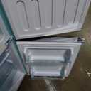Retro Mini Fridge 3.2 Cu. Ft. Apartment Size Refrigerator with Freezer, 7-Level Adjustable Thermostat Small Retro Refrigerator with Freezer 2-Door Vintage Compact Fridge for Dorm Office RV, Mint Blue